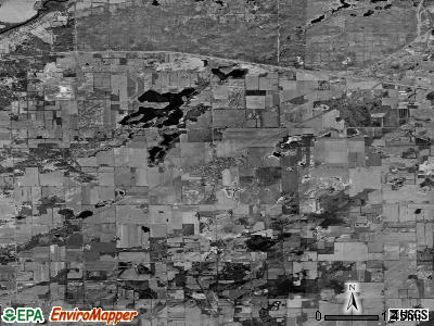 Zip code 49034 satellite photo by USGS