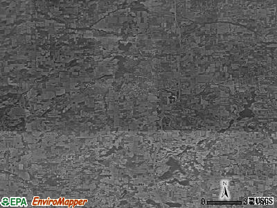 Zip code 49036 satellite photo by USGS