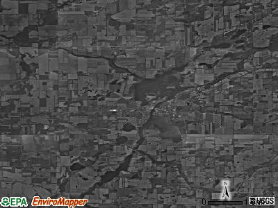 Zip code 49040 satellite photo by USGS