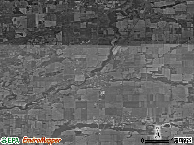 Zip code 49042 satellite photo by USGS