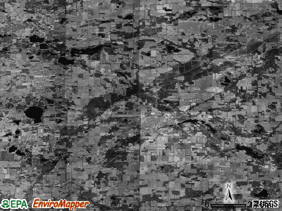 Zip code 49047 satellite photo by USGS