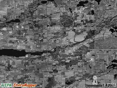 Zip code 49053 satellite photo by USGS