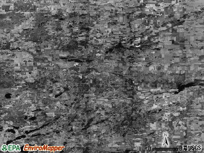 Zip code 49058 satellite photo by USGS