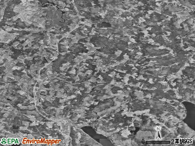 Zip code 05860 satellite photo by USGS
