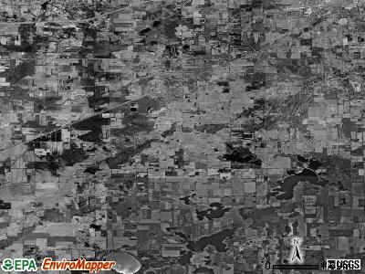 Zip code 49065 satellite photo by USGS