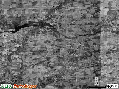 Zip code 49073 satellite photo by USGS