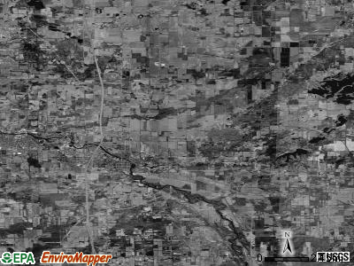 Zip code 49080 satellite photo by USGS