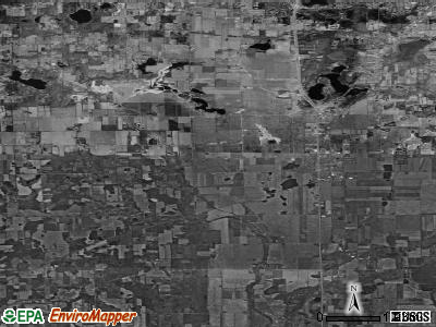 Zip code 49087 satellite photo by USGS