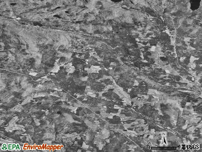 Zip code 05867 satellite photo by USGS