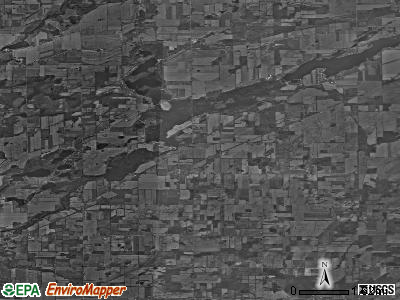 Zip code 49089 satellite photo by USGS