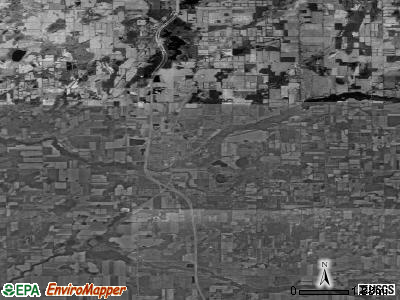 Zip code 49092 satellite photo by USGS