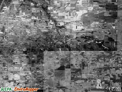 Zip code 49101 satellite photo by USGS