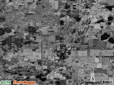 Zip code 49102 satellite photo by USGS