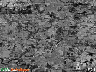 Zip code 49111 satellite photo by USGS