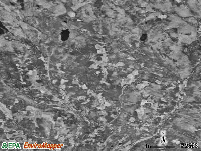 Zip code 05871 satellite photo by USGS