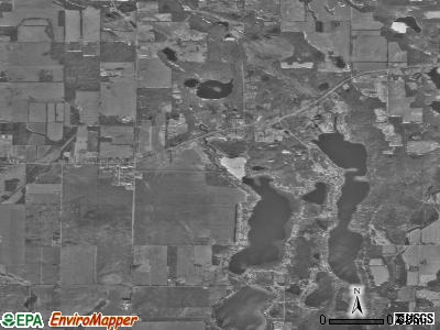 Zip code 49130 satellite photo by USGS