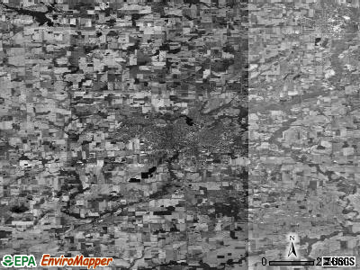 Zip code 49221 satellite photo by USGS