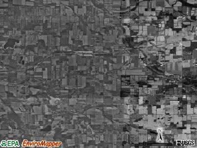 Zip code 49227 satellite photo by USGS
