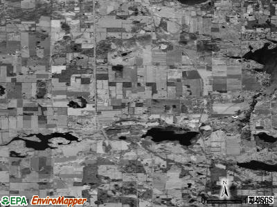 Zip code 49233 satellite photo by USGS