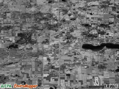 Zip code 49234 satellite photo by USGS