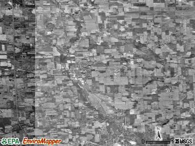 Zip code 49236 satellite photo by USGS