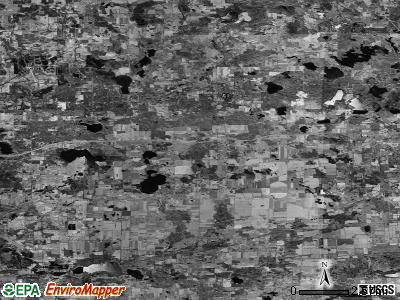 Zip code 49240 satellite photo by USGS