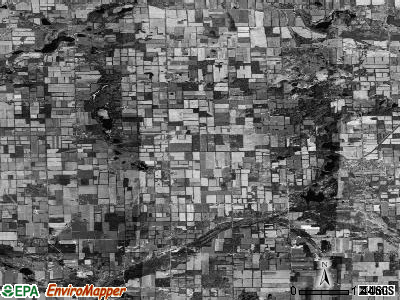 Zip code 49241 satellite photo by USGS