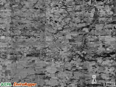 Zip code 49247 satellite photo by USGS