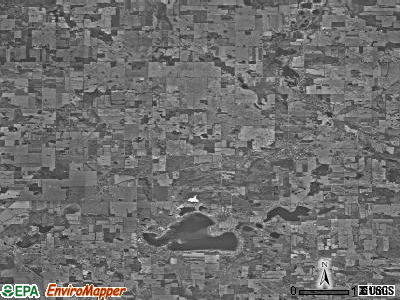 Zip code 49255 satellite photo by USGS