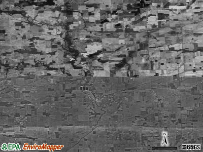 Zip code 49256 satellite photo by USGS