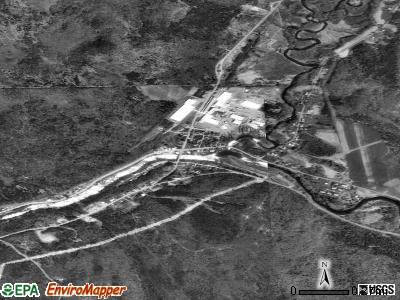Zip code 05902 satellite photo by USGS