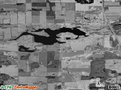 Zip code 49281 satellite photo by USGS