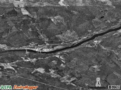 Zip code 05904 satellite photo by USGS