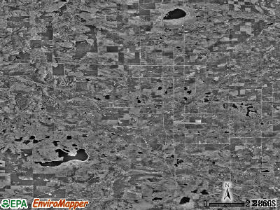Zip code 49304 satellite photo by USGS