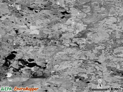 Zip code 49305 satellite photo by USGS