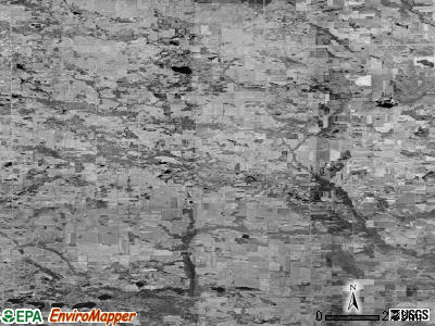 Zip code 49310 satellite photo by USGS