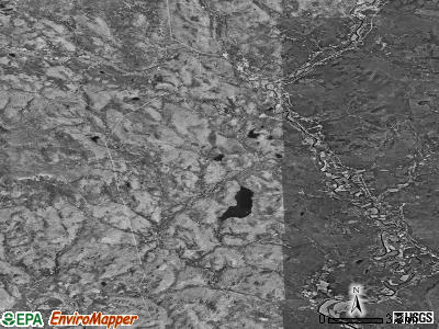 Zip code 05905 satellite photo by USGS