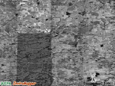 Zip code 49319 satellite photo by USGS