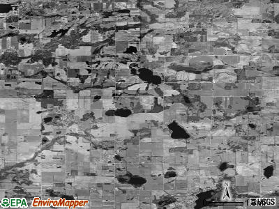 Zip code 49322 satellite photo by USGS