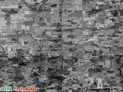 Zip code 49325 satellite photo by USGS