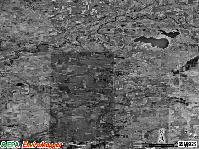 Zip code 49327 satellite photo by USGS