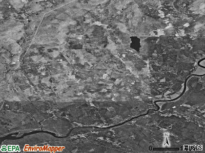 Zip code 05906 satellite photo by USGS