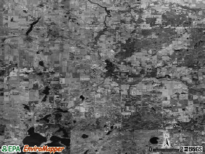 Zip code 49333 satellite photo by USGS