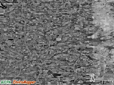 Zip code 49336 satellite photo by USGS