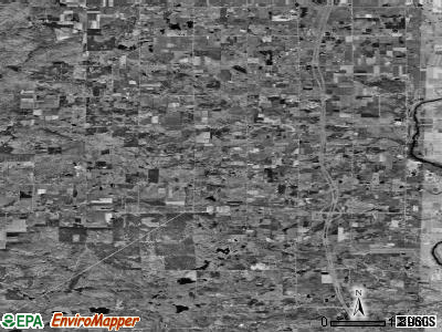 Zip code 49338 satellite photo by USGS
