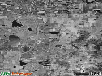 Zip code 49339 satellite photo by USGS