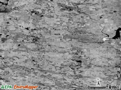 Zip code 49340 satellite photo by USGS