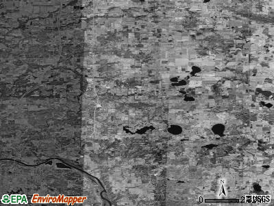 Zip code 49341 satellite photo by USGS