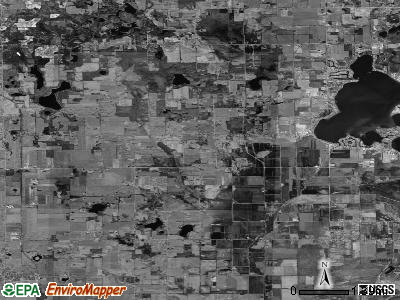 Zip code 49344 satellite photo by USGS
