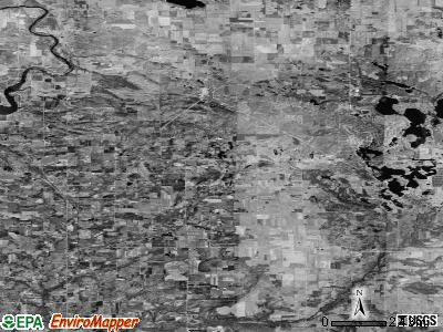 Zip code 49346 satellite photo by USGS